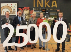 INKA 25000ster Besucher