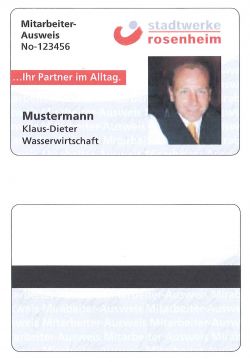 Stadtwerke Mitarbeiterausweis Kopie