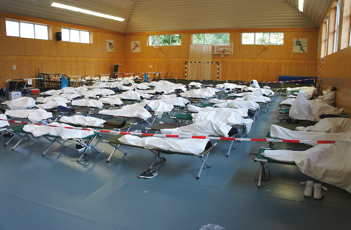 Turnhalle Bundespolizei Rosenheim