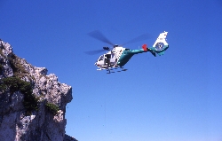 abseilen vom hubschrauber