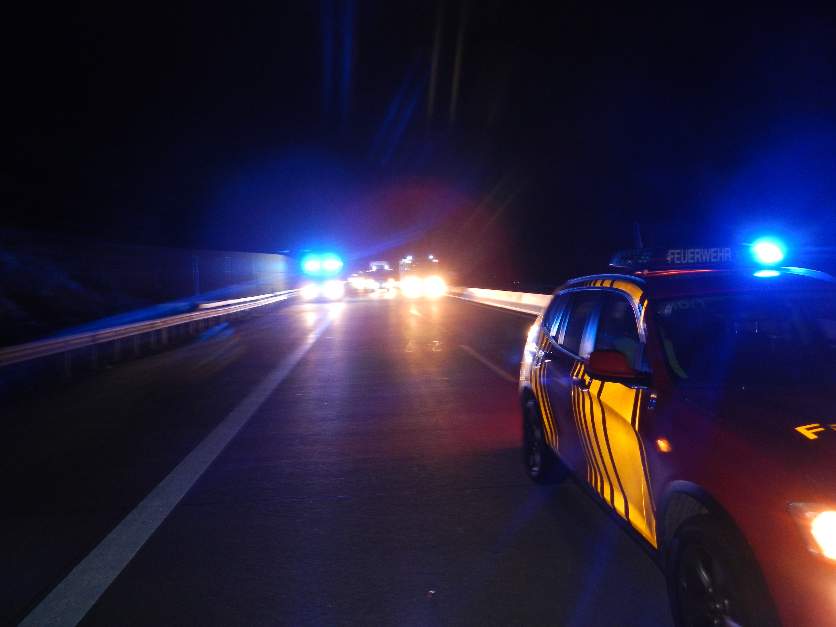 totalsperre Autobahn