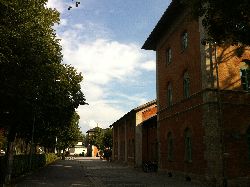 Lokschuppen seitlich