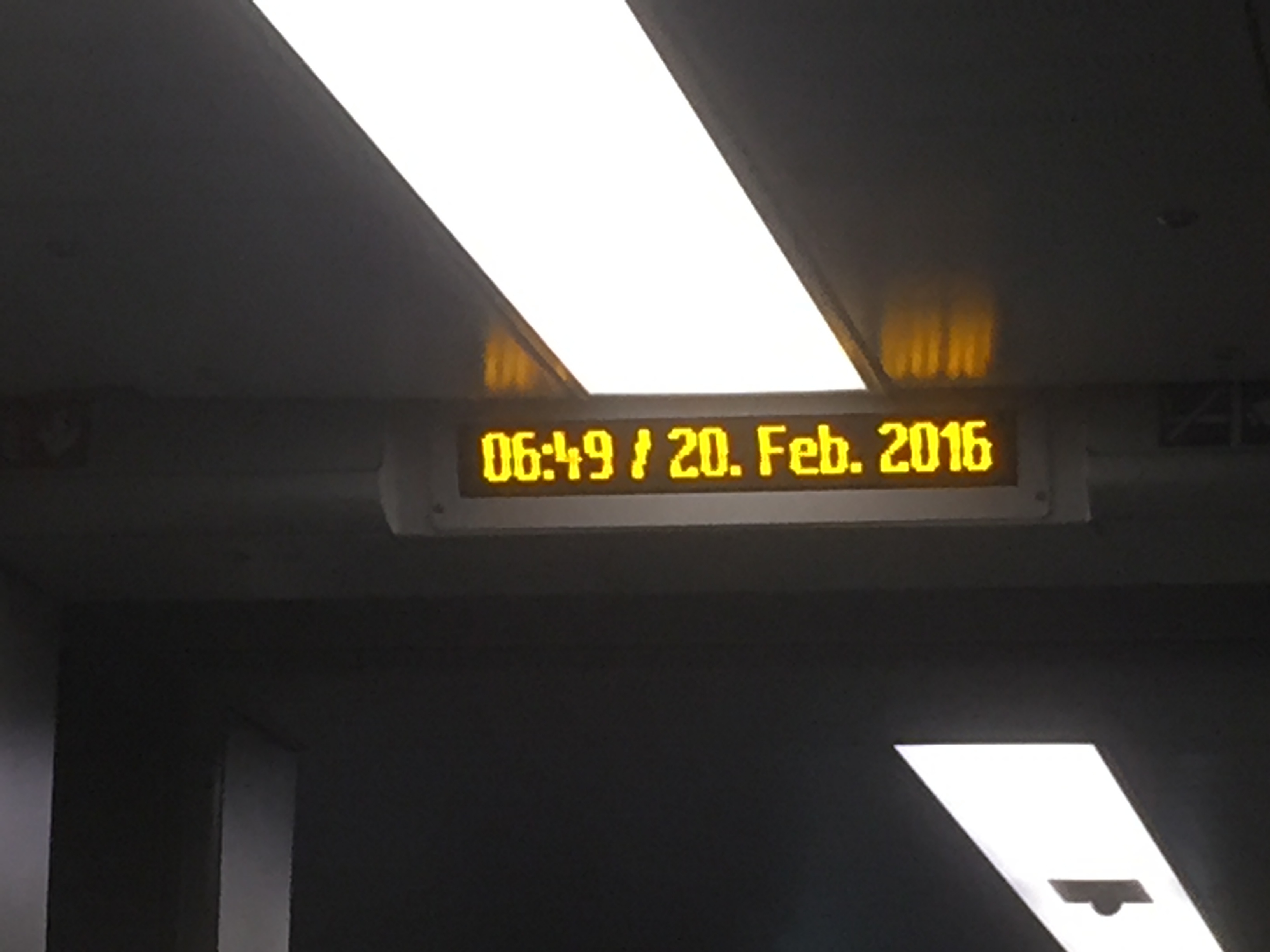 0220 Meridian erster Zug