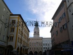 Vor Christkindlmarkt Schrift